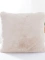 Povlak z umělé kožešiny 45 × 45 cm – smetanový