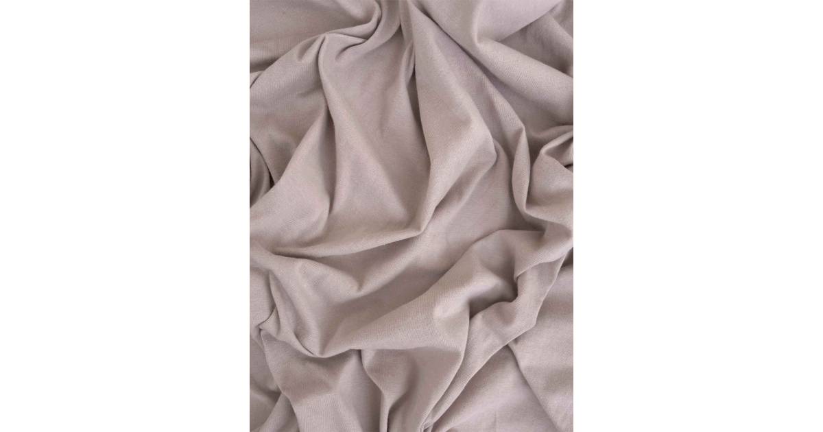 Jersey prostěradlo 90 × 200 cm - cappuccino | MKLůžkoviny.cz