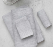 Froté ručník 30 × 50 cm - Bella světle šedá
