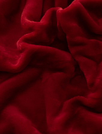 Prostěradlo mikroplyš Exclusive 90 × 200 cm – tmavě červené
