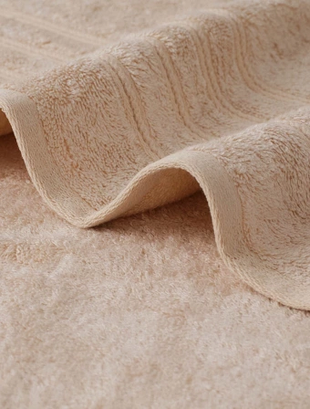 Froté ručník 50 × 100 cm ‒ Camilla béžový