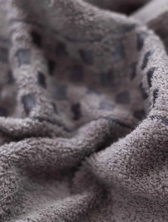 Froté ručník 50 × 100 cm ‒ Paolo tmavě šedý