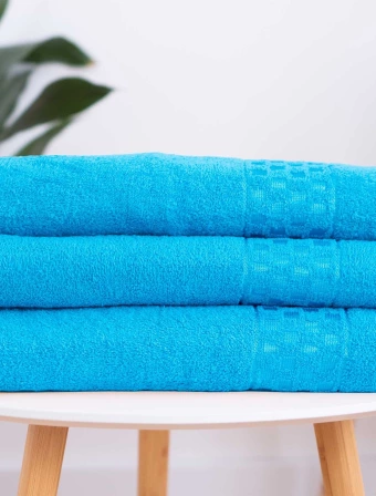 Froté ručník 50 × 100 cm ‒ Paolo tyrkysový