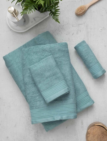 Froté ručník 30 × 50 cm ‒ Bella mořská modrá