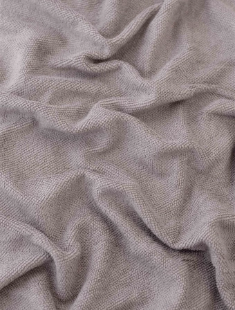 Froté osuška 100 × 150 cm ‒ Bella šedohnědá