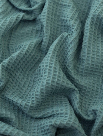 Vaflový ručník 50 × 100 cm ‒ Florencia mořská modrá
