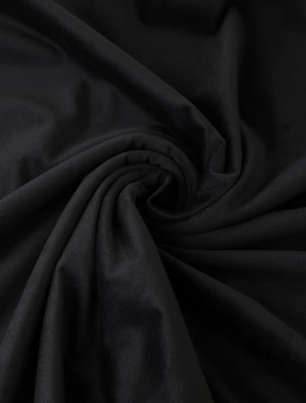 Zatemňovací závěsy Velvet černá – 140 × 160 cm (2 ks)