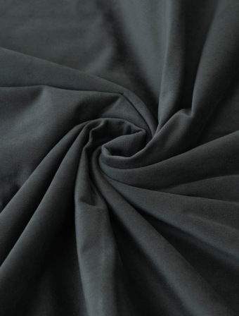 Zatemňovací závěsy Velvet tmavě šedá – 140 × 160 cm (2 ks)
