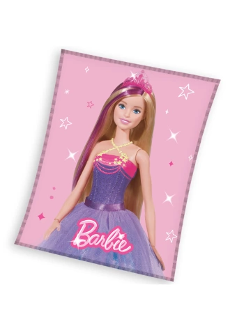 Dětská mikroplyšová deka 150 x 200 cm - Barbie Princezna