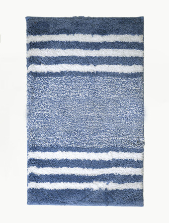Koupelnová předložka 40×60 cm - Ella modrá