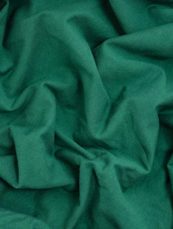 Jersey prostěradlo s lycrou Deluxe 140 × 200 cm – tmavě zelené