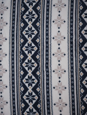 Beránková deka mikroplyš 220 × 200 cm – Winter modré