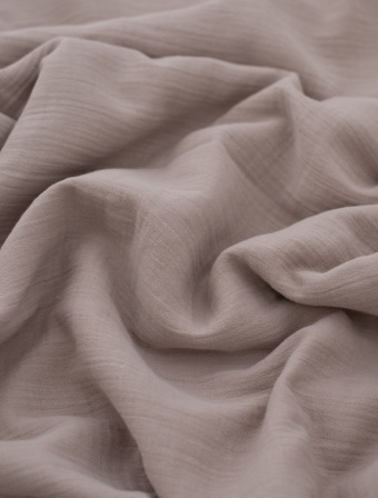 Mušelínový povlak na polštář 40 × 60 cm – Alexia cappuccino