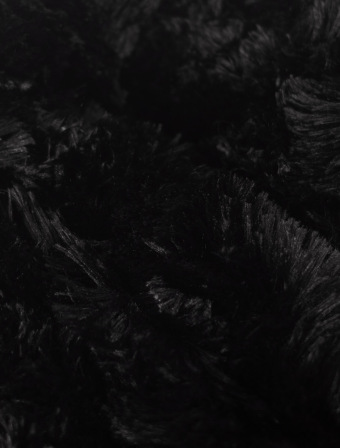 Chlupatá deka 150 × 200 cm – Lotus černá