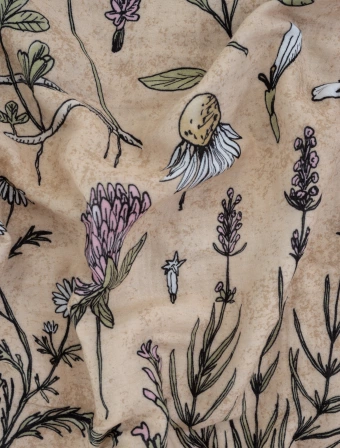 Bavlněný povlak na polštář Renforcé 50 × 70 cm – Herbář