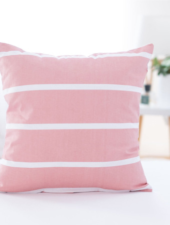 Bavlněný povlak na polštářek 40 × 40 cm – Kamala růžové
