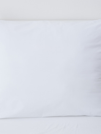 Bavlněný povlak na polštář Renforcé 70 × 90 cm – Jasmine bílá