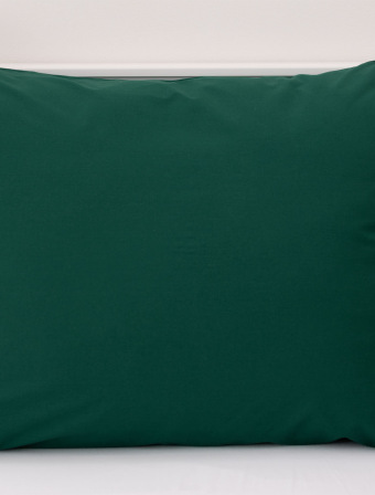 Bavlněný povlak na polštář Renforcé 70 × 90 cm – Jasmine tmavě zelená