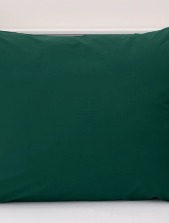 Bavlnená obliečka na vankúš Renforcé 70 × 90 cm – Jasmine tmavozelená