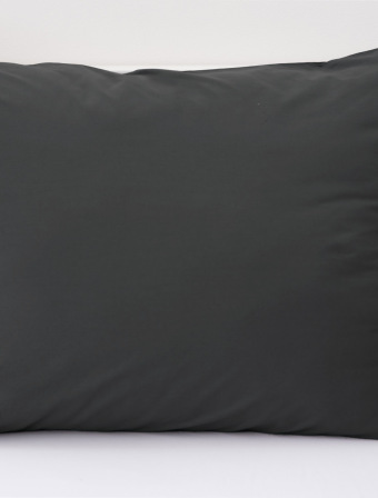 Bavlněný povlak na polštář Renforcé 70 × 90 cm – Jasmine tmavě šedá