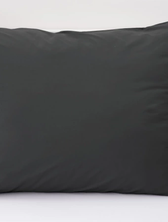 Bavlněný povlak na polštář Renforcé 70 × 90 cm – Jasmine tmavě šedá
