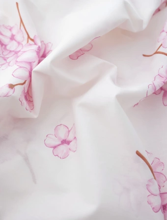 Bavlnená obliečka na vankúšik Renforcé 40 × 40 cm – Sakura