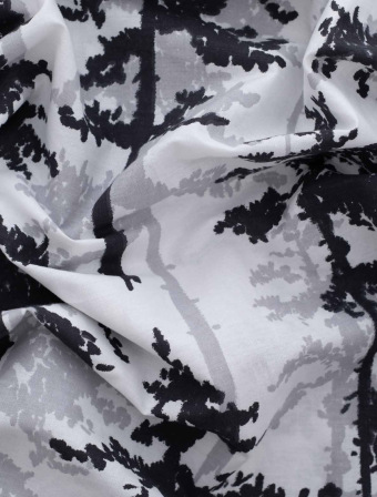 Bavlnená obliečka na vankúšik Renforcé 40 × 40 cm – Les