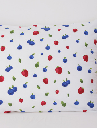 Bavlněný povlak na polštář Renforcé 70 × 90 cm – Lesní plody