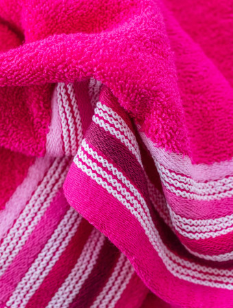 Froté ručník 50 × 100 cm - Dario purpurový
