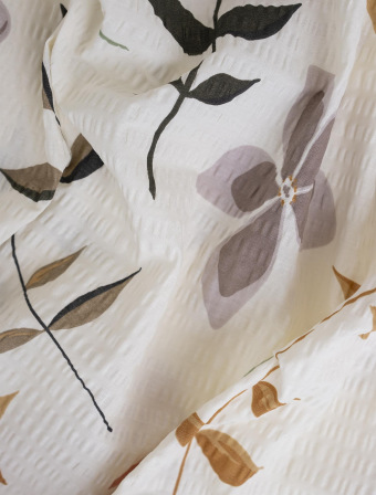 Krepová obliečka na vankúšik Renforcé 40 × 40 cm – Adéla