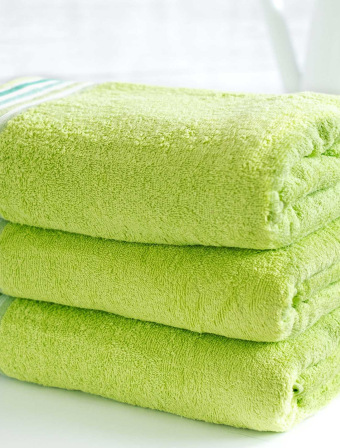 Froté ručník 50 × 100 cm ‒ Dario limetkový