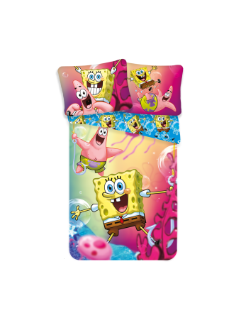 Dětské bavlněné povlečení – Sponge Bob "Blue"