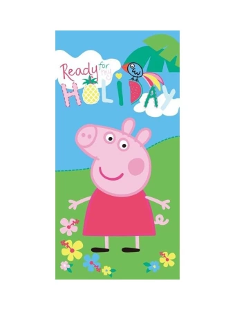 Dětská osuška 70 × 140 cm ‒ Prasátko Peppa Pig 061