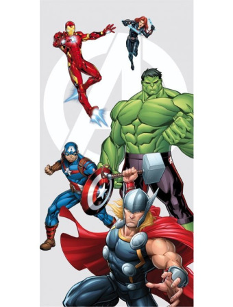 Dětská osuška 70 × 140 cm ‒ Avengers Power