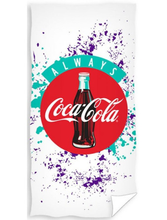 Froté osuška 70 × 140 cm ‒ Always Coca Cola