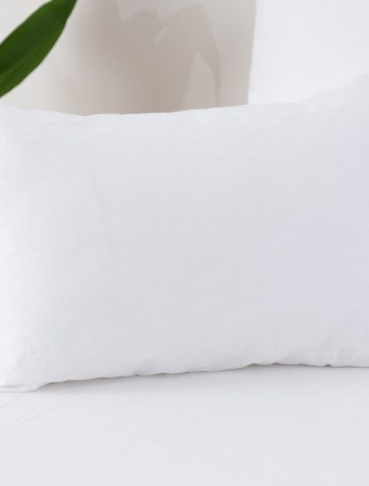 Bavlněný povlak na polštář Renforcé 40 × 60 cm – Jasmine bílá