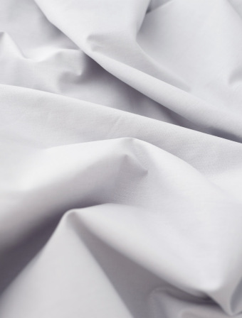 Bavlněný povlak na polštář Renforcé 40 × 60 cm – Jasmine světle šedá