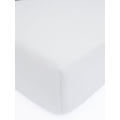 MKLuzkoviny.cz Jersey prostěradlo Classic 200 x 200 cm – světle šedá