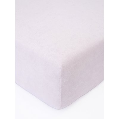 MKLuzkoviny.cz Froté prostěradlo 200 × 200 cm - lila