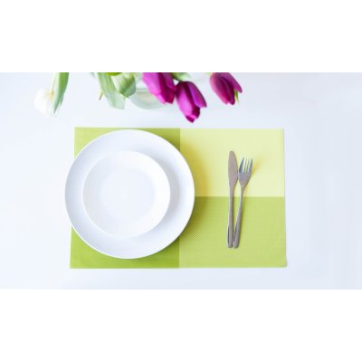 JAHU collections Prostírání Deluxe 30 × 45 cm – Aida limetková