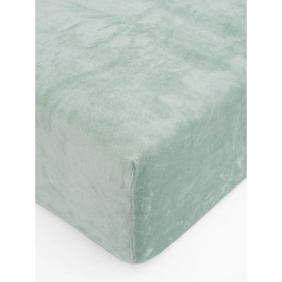 MKLuzkoviny.cz Prostěradlo mikroplyš Deluxe 90 x 200 cm - mátové