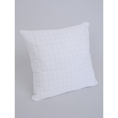 MKLuzkoviny.cz Prošívaný polštář z umělého peří Antistress Carbon - 40 x 40 cm se zipem