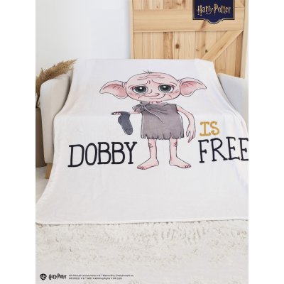 MKLuzkoviny.cz Deka mikroplyš Harry Potter 150 × 200 cm - Dobby