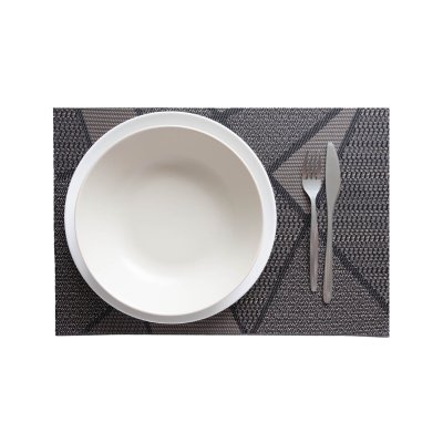 JAHU collections Prostírání Deluxe 30 × 45 cm – Isabela hnědo-šedé