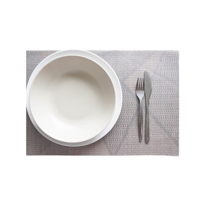JAHU collections Prostírání Deluxe 30 × 45 cm – Isabela světle šedá