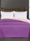 Oboustranný přehoz na postel - Salice fialový/světle fialový 220x240cm