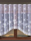 Hotová oblouková záclona KVĚTUŠE 300x150cm