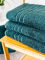 Froté ručník 50 × 100 cm ‒ Classic tmavě zelený