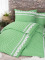 BAVLNĚNÉ POVLEČENÍ na 2 postele - Malvina zelená