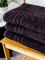Froté uterák 50 × 100 cm ‒ Classic čierny